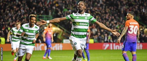 Celtic drew 3-3 at home with Manchester City but lost 2-0 in Glasgow to Borussia Monchengladbach