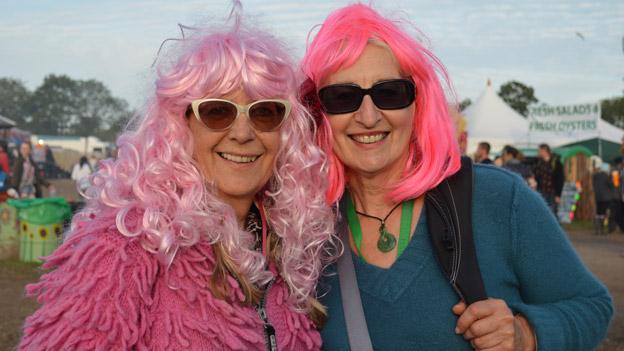 Glastonbury fans