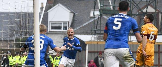 Rangers celebrate