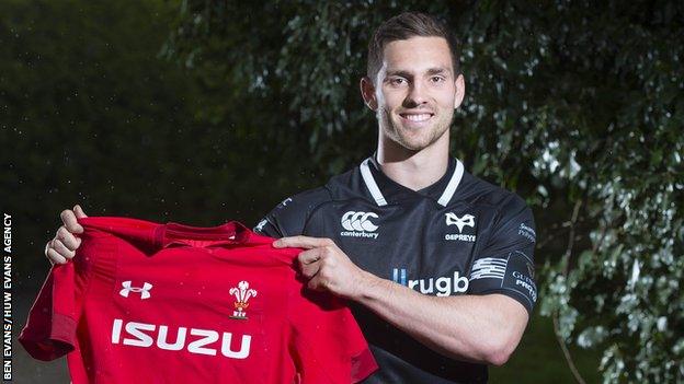 Wales and Lions back George North will play for Ospreys next season after leaving Northampton