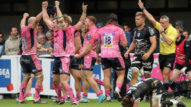 Exeter beat Montpellier