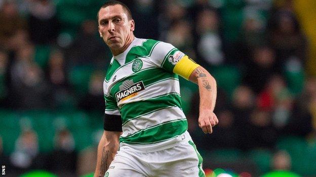 Celtic captain Scott Brown