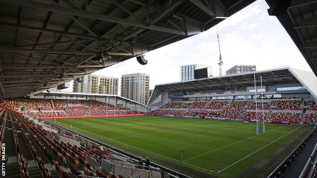 London Irish's Brentford Community Stadium