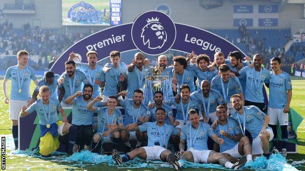 Manchester City won the Premier League, FA Cup and League Cup last season