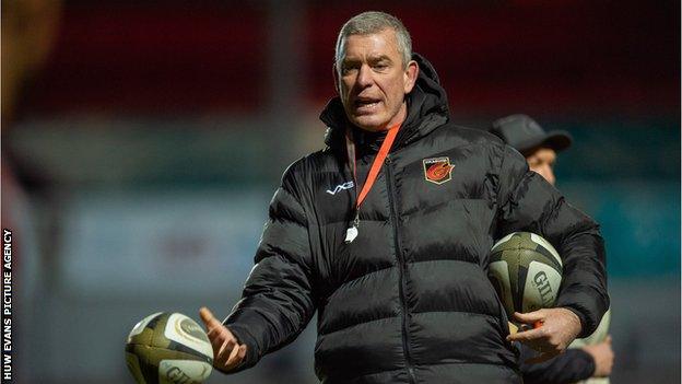 Dean Ryan became Dragons director of rugby in May 2019 after leaving his role as the Rugby Football Union's head of international player development