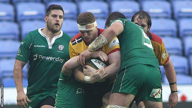 London Irish v Cornish Pirates