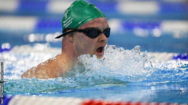 Newry swimmer Peadar Connolly