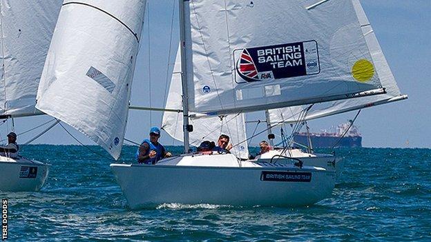 The Sonar crew of Hannah Stodel, Stephen Thomas and John Robertson