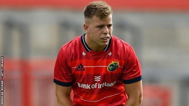 Alex McHenry, who came through the Munster Academy, was capped by Ireland Under-20s in 2017