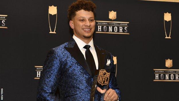 Kansas City Chiefs quarterback Patrick Mahomes