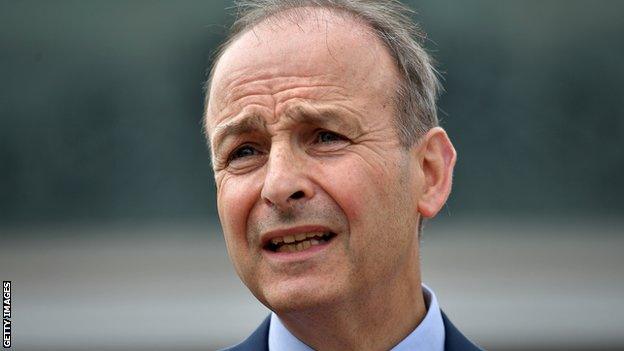 Irish Prime Minister Micheál Martin