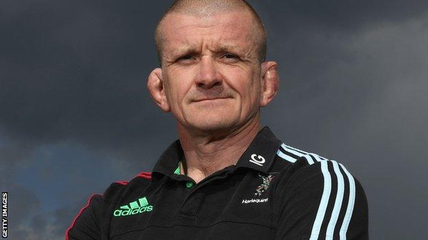 Harlequins forwards coach Graham Rowntree