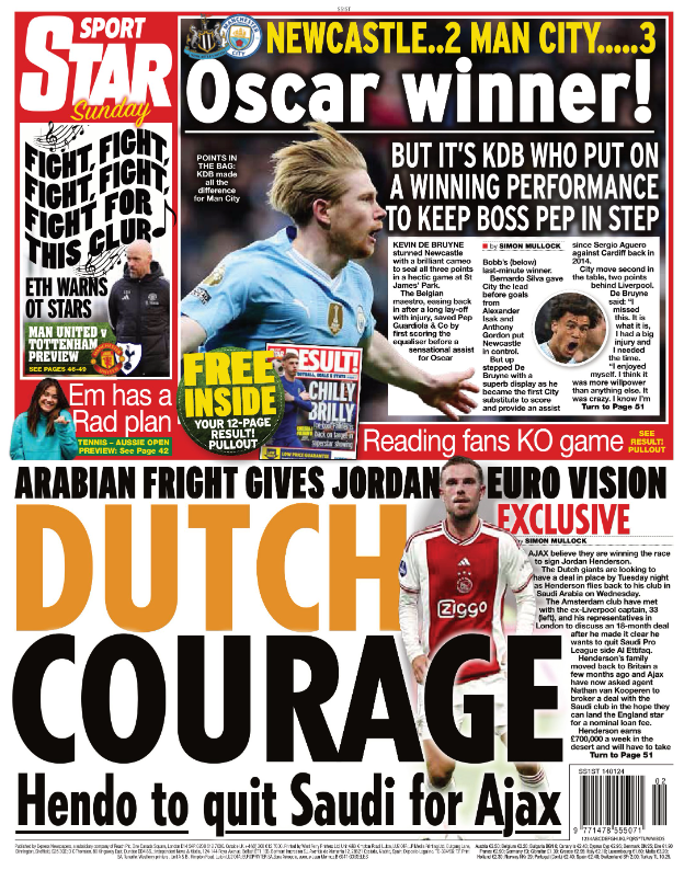 Star back page