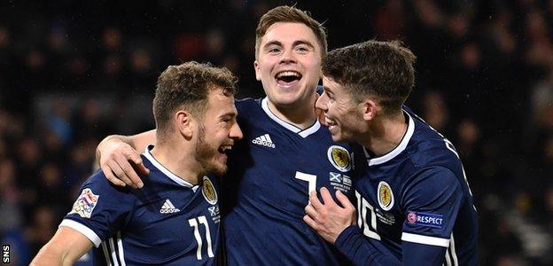 Scotland players