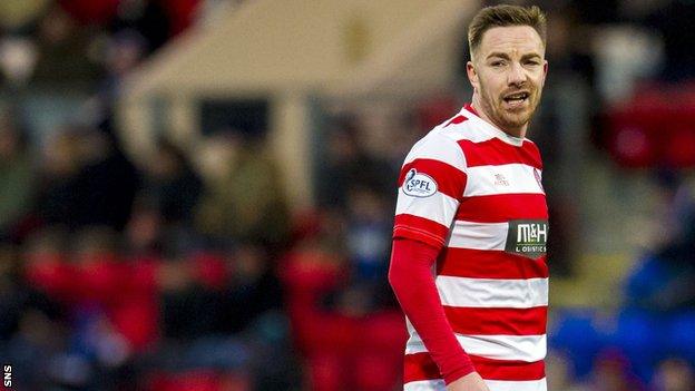 Jon Routledge had two spells at Hamilton Academical