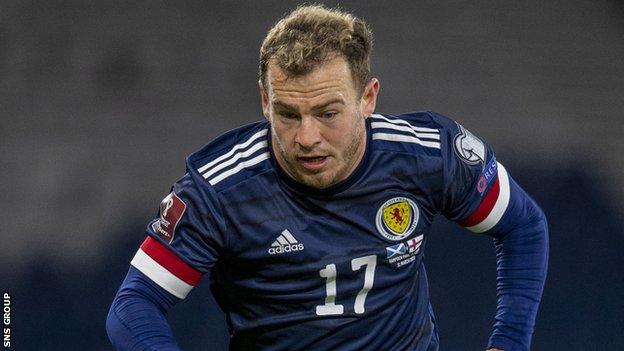 Ryan Fraser in action for Scotland
