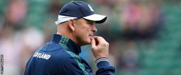 Scotland head coach Vern Cotter