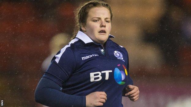 Scotland prop Katie Dougan