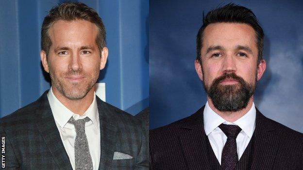 Wrexham's owners-elect Ryan Reynolds and Rob McElhenney