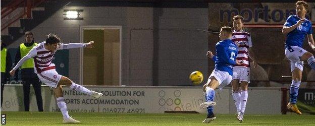 Callachan scores v St Johnstone