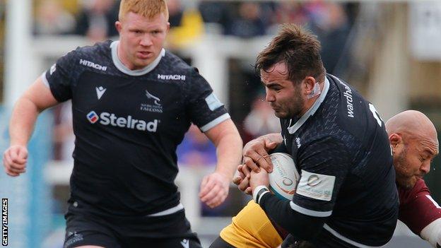 Newcastle Falcons are top of the Championship