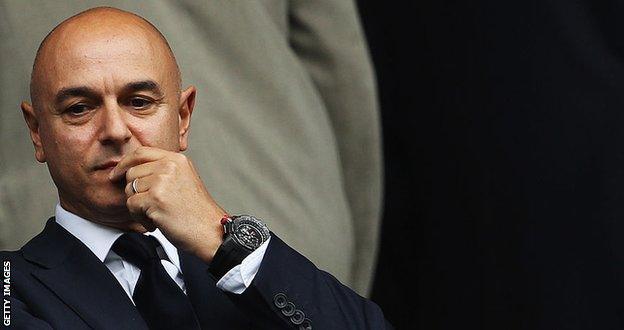 Tottenham chairman Daniel Levy