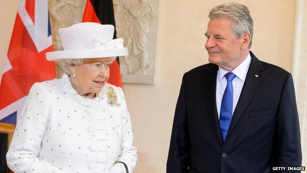 The Queen and President Joachim Gauck