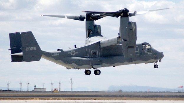 USAF CV-22 Osprey