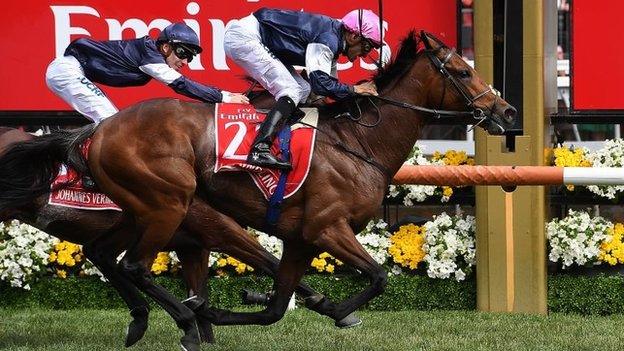 Rekindling overcomes Johannes Vermeer to claim the Melbourne Cup