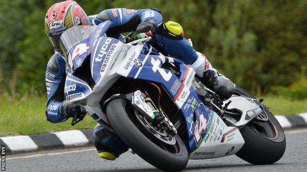 Dan Kneen raced for Tyco BMW at last year's Ulster Grand Prix