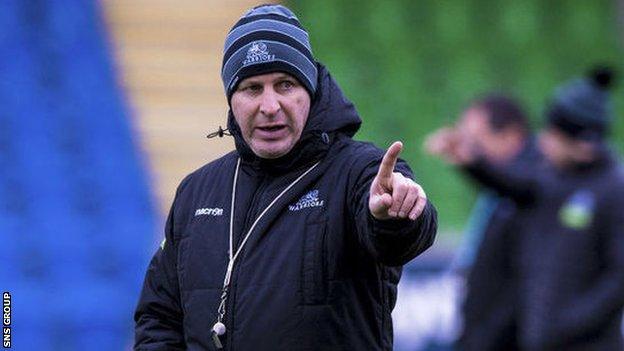 Glasgow Warriors assistant coach Jason O'Halloran