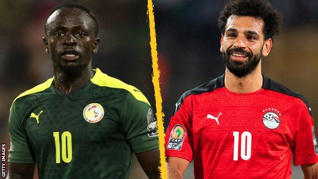 Sadio Mane and Mohamed Salah