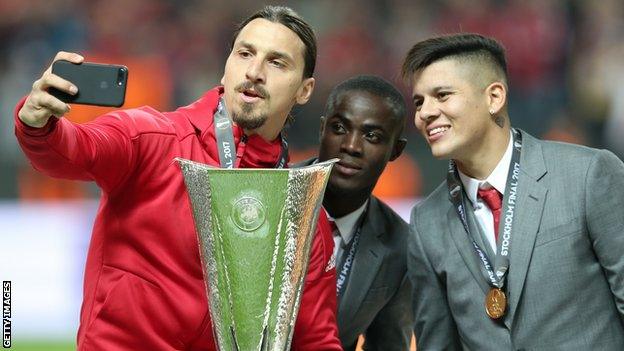 Zlatan Ibrahimovic during the UEFA Europa League Final match between Ajax and Manchester United