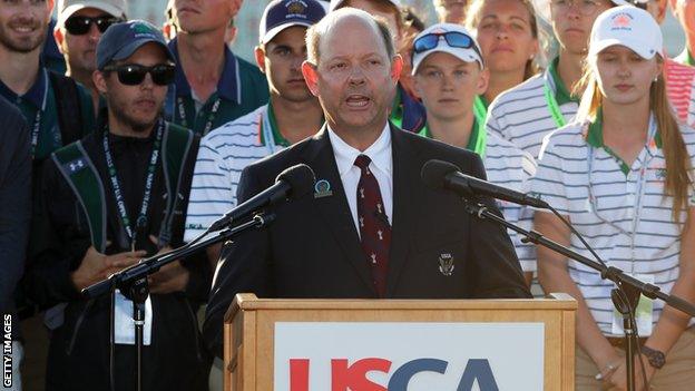 USGA Chief Executive Mike Davis