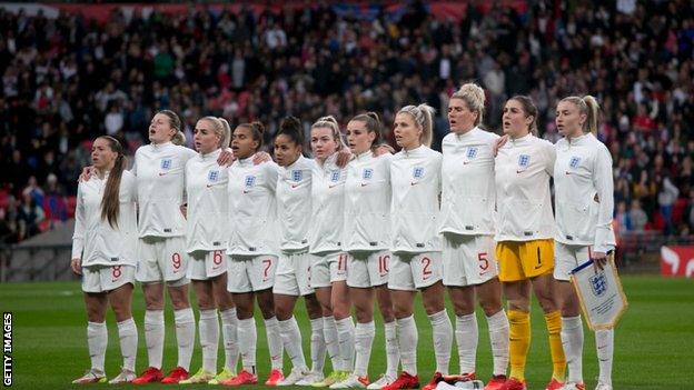 England women at Wembley