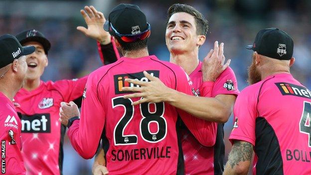 Only seven bowlers have taken more Big Bash wickets than Sean Abbott's career total of 39