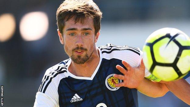 Ryan Hardie plays for Scotland Under 21s