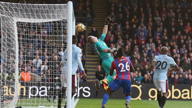 West Ham United goalkeeper Joe Hart