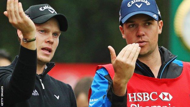 Danny Willett and Jonathan Smart