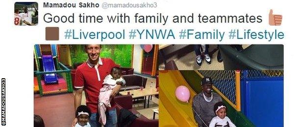 Mamadou Sakho twitter