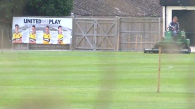 Oxford United training ground Cowley