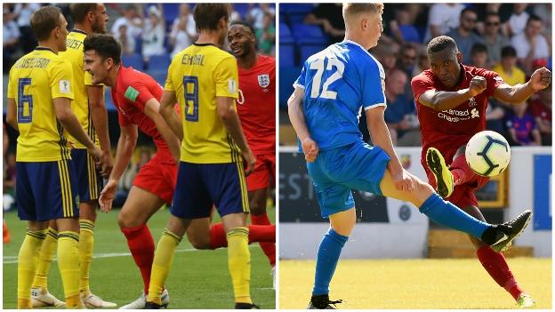 England v Sweden and Daniel Sturridge at Chester