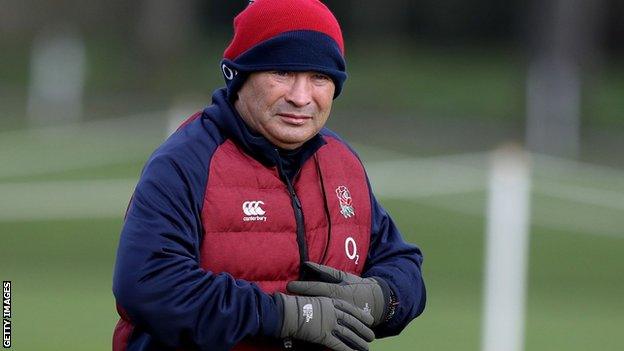 England rugby union coach Eddie Jones