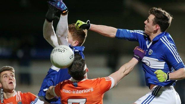 Laois beat Armagh 1-13 to 0-15 in the Division Two League game in early February