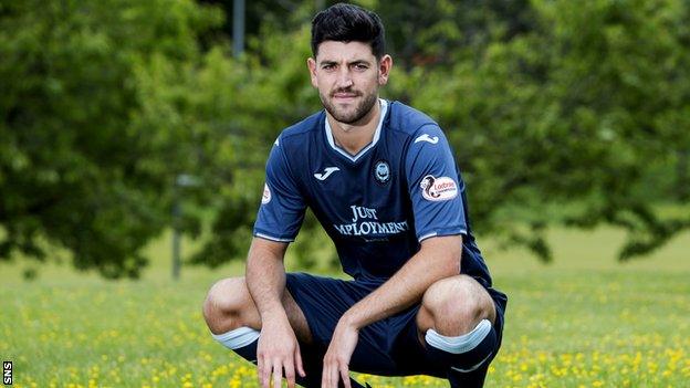 Partick Thistle defender Thomas O'Ware