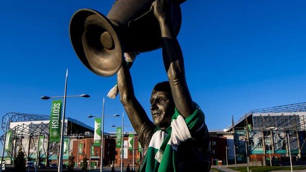 Lisbon Lions skipper Billy McNeill is commemorated in a statue outside Celtic Park