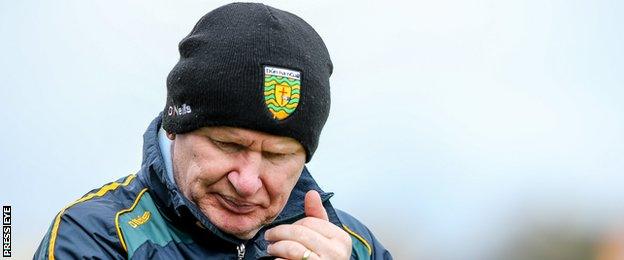 Declan Bonner succeeded Rory Gallagher as Donegal boss