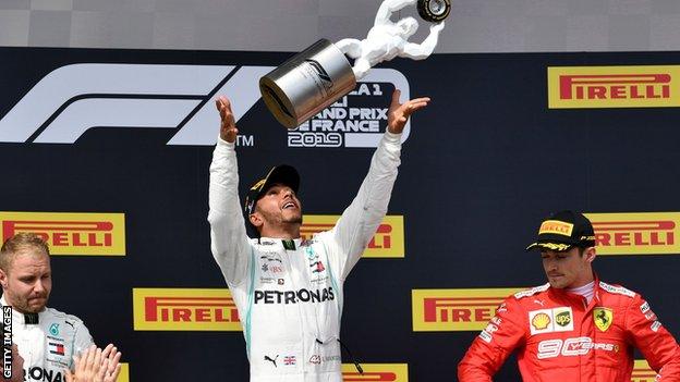 French GP podium