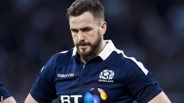 Scotland centre Alex Dunbar reflects on defeat by England