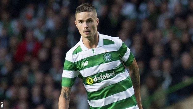 Celtic defender Mikael Lustig